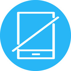 Single isolated icon with outline style icon on white background