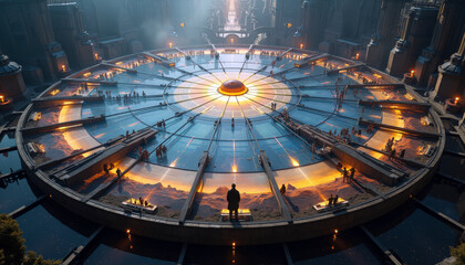 Cette horloge à remontée manuelle semble détenir le secret du temps, permettant à chaque tour de clé de revivre des instants oubliés.