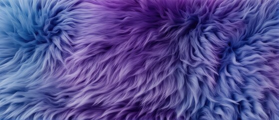 Obraz premium Abstract Blue and Purple Fur Texture