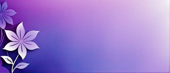 Purple Floral Background