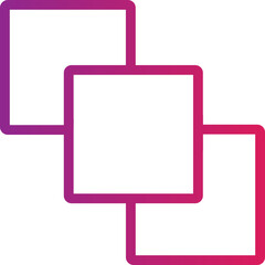 Obraz premium Single isolated icon with outline style icon on white background