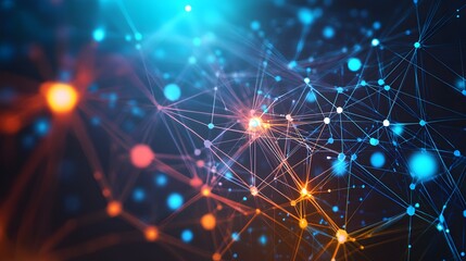 abstract technology communication concept vector background.