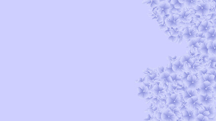 美しいフラワーアートのフレーム背景	