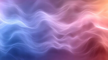 Obraz premium Abstract Wavy Background with Blue and Pink Colors
