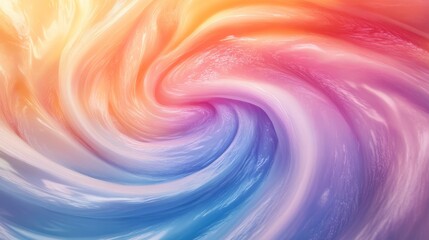 Obraz premium Colorful Swirl Abstract Background