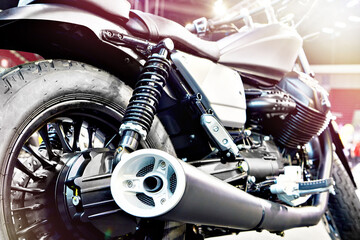 Obraz premium Modern motorcycle