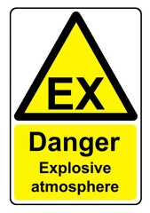 Danger Explosive Atmosphere