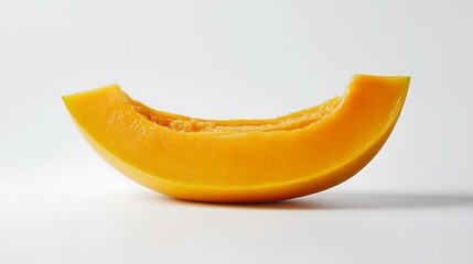 papaya isolated on white background