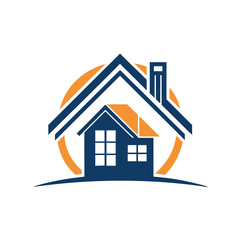 House logo icon, Home vector illustration property concept