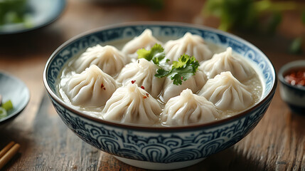 Xiao Long Bao,Xiao Long Bao Chinese food, delicious food ready to eat in a bowl