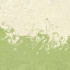 green floral background