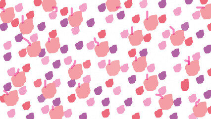 pink background
