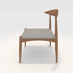 3d render armchair design element. Furniture Collection