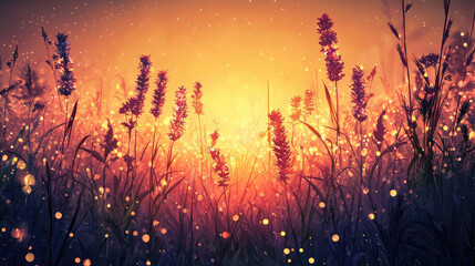 Vector fantasy background