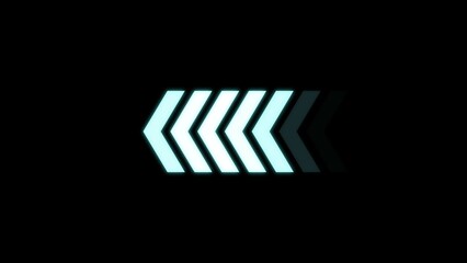Abstract Glowing Loading Progress Bar Icon Illustration.