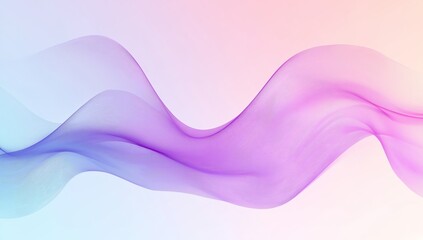 Abstract blue and purple liquid wavy shapes futuristic banner. Glowing retro waves background