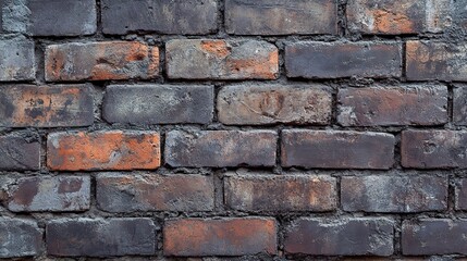 Fototapeta premium Textured Brick Wall with Rustic Appeal