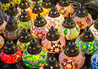 Traditional arabic lamps