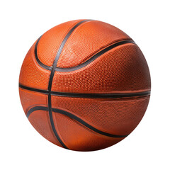 Fototapeta premium Isolated Basketball Ball on White Background