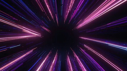 abstract purple explosion