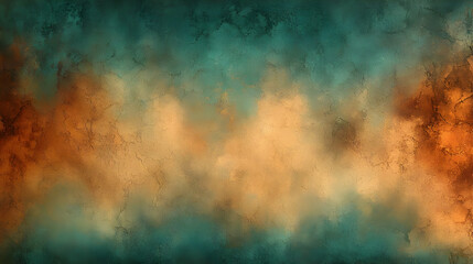 Fototapeta premium Abstract Green & Orange Texture Background, Perfect for Design Projects