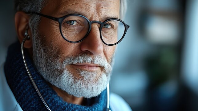 unrecognizable doctor with stethoscope listening to hearbeat of