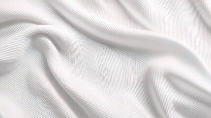 Fototapeta premium Soft White Fabric Texture for Background Use