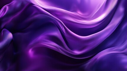Obraz premium Abstract Purple Silk Wave Background