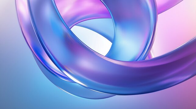 Liquid matte abstract wave. 3d rendering illustratiuon.