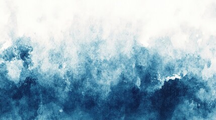 Obraz premium Abstract Blue Watercolor Texture Background