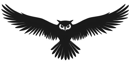 Obraz premium Owl Logos PNG, Generative AI