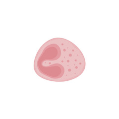 Eosinophil Vektor Illustration 
