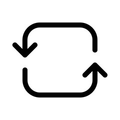 recovery icon with line style, perfect for user interface projects