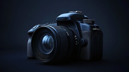 Professional DSLR Camera with Lens for Photography
