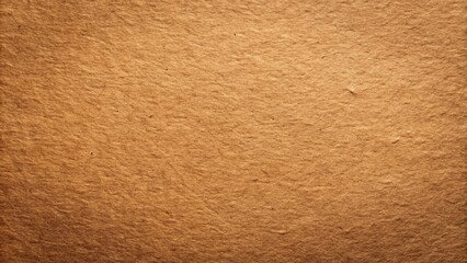 High angle view of brown color paper with visible grain details