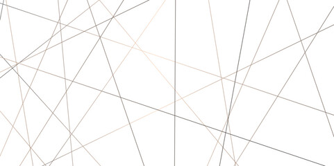 Abstract luxury seamless premium shiny golden random chaotic square and triangle lines on transparent background. Vector, illustration