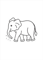 illustration of an elephant