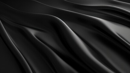 Obraz premium Abstract Black Fabric Texture