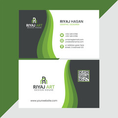 Business card design template, Clean professional business card template, visiting card, business card template.