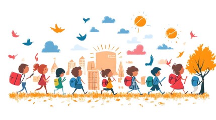 Education Support, Create a design that shows support for local schools and education programs.