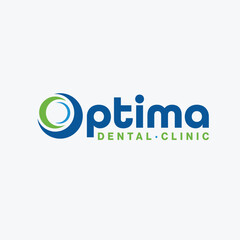 Optimal O Letter Logo Dental Logotype