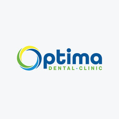 Optimal O Letter Logo Dental Logotype