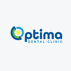 Optimal O Letter Logo Dental Logotype