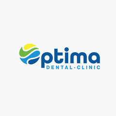 Optimal O Letter Logo Dental Logotype