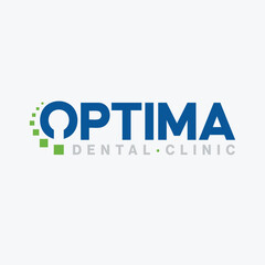 Optimal O Letter Logo Dental Logotype