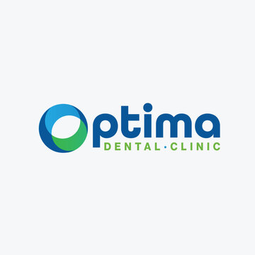Optimal O Letter Logo Dental Logotype