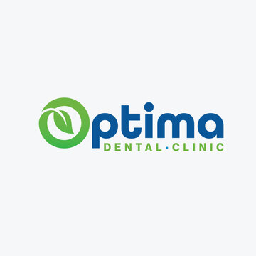 Optimal O Letter Logo Dental Logotype