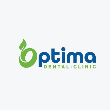 Optimal O Letter Logo Dental Logotype