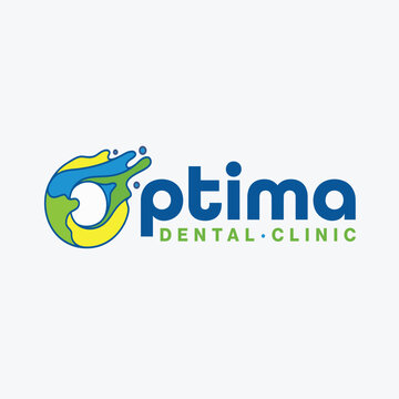 Optimal O Letter Logo Dental Logotype