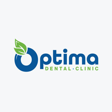 Optimal O Letter Logo Dental Logotype